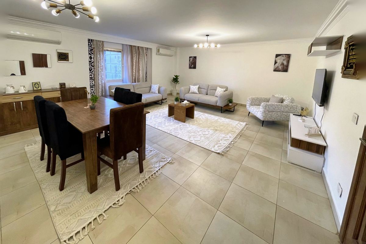 Living and dining room