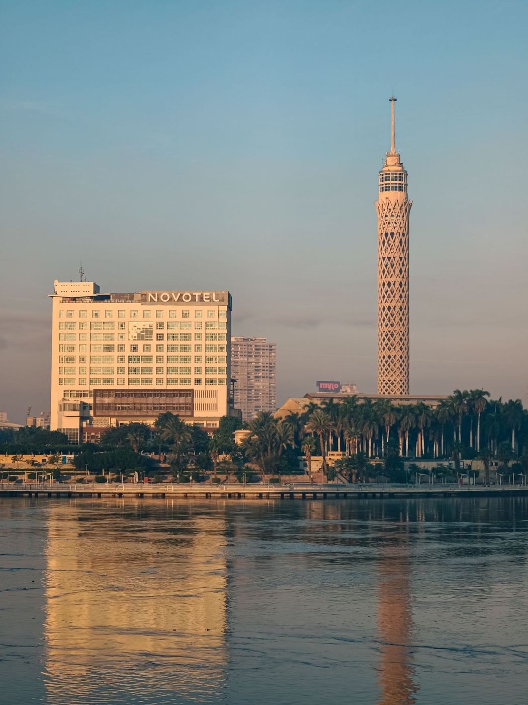 Cairo Tower at sunrise